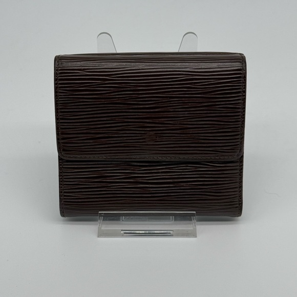 Louis Vuitton Epi Brown Trifold Wallet